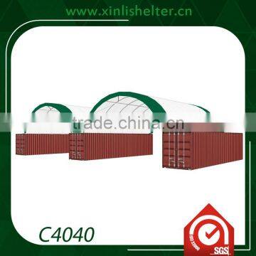 12mx12m Round Roof Steel Shipping Container Tent