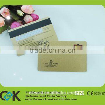 Printing Eco-friendly Pvc Magnetic Stripe Business Card From Gold Manufacture photo-6