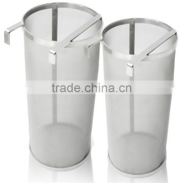 stainless steel brewing beer filter/beer hop spider stainless steel filter/SS304 SS316L beer brewing hops filter