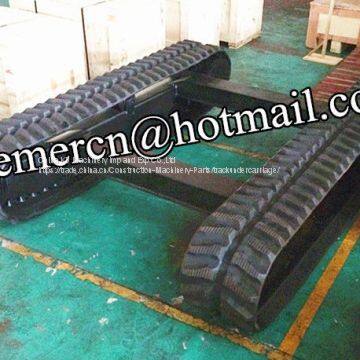 3.5 ton rubber track undercarriage (rubber track chassis)