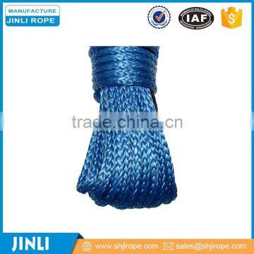 Jinli spectra winch rope, uhmwpe fiber rope, atv winch rope synthetic