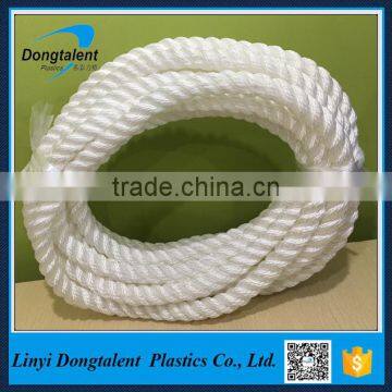 3 strand polypropylene multifilament fishing rope nylon rope for dock