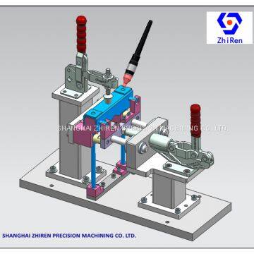 CNC Processing Non-standard Manual Welding Fixtures and Jig Positioning Fixture