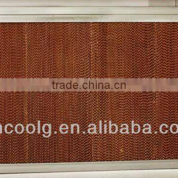 Industrial Aluminium Frame Evaporative Kraft Paper Cooling Pad photo-5