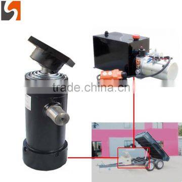 Telescopic Hydraulic Cylinder and Hydraulic Power Unit for Tipper Trailer photo-4