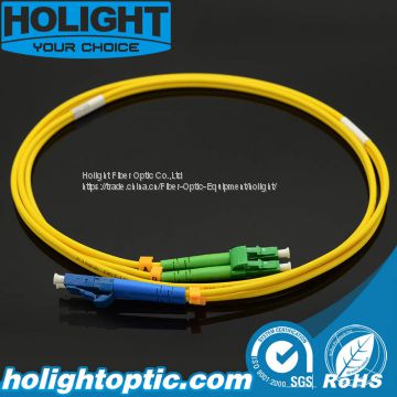 LC APC to LC Duplex 3.0mm Fiber Optic Patch Cable