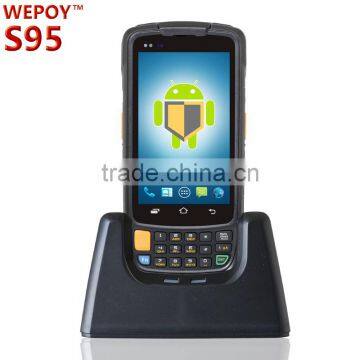 Android handheld rugged Mobile computer with barcode scanner and RFID reader