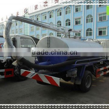 4000L fecal suction truck for sale dongfeng 4*2