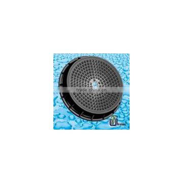 SMC Watertight With Antistatic Manhole Cover BS /frp manhole cover /composite well cover