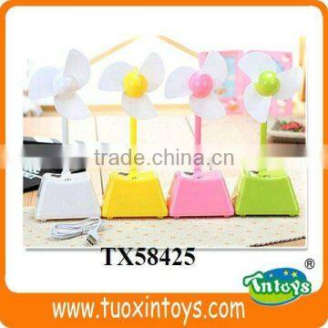 Plastic Cartoon Mini USB Fan, USB Mini Desk Fan photo-5