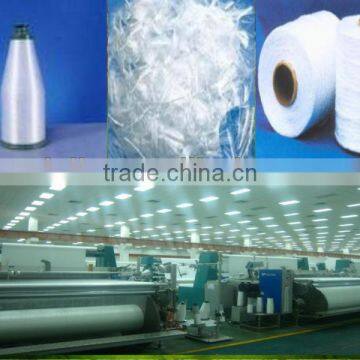 Fiberglass woven fabric cloth/filter bag with acid corriosion resistance treated