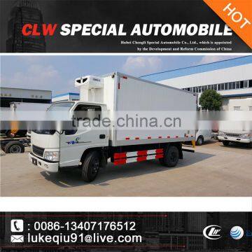 the latest chinese xiaobawang refrigerator truck for sale