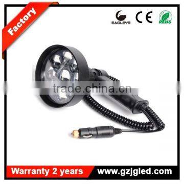 Most Popular 3000 Lumens LED Handheld Vehicle Hunting Spot Torch Camping Work Fishing Light 12V photo-3