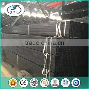 Mild low carbon black iron square tube