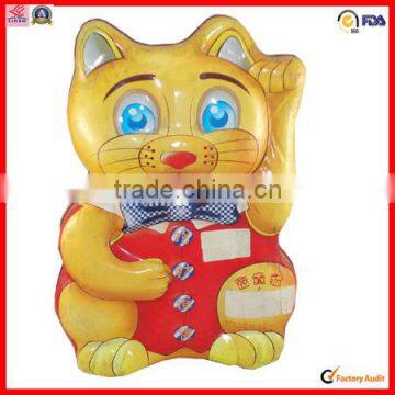 cat shape film tin box