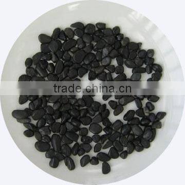 Black Polished Gravel Pebble Stone photo-6