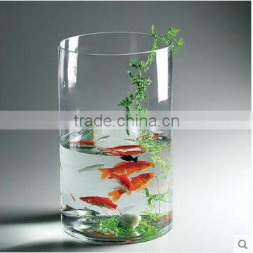 Simple Cheap Tall Home Wedding Decor Cylinder Flower Glass Vase photo-3