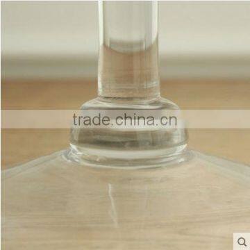 Decoration Tall Cylinder Glass Flower Vase With Stem for Home Wedding Table Centerpieces photo-3
