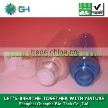 150ml PLA plastic bottles for liquor-biodegradable eco-friendly non-toxic