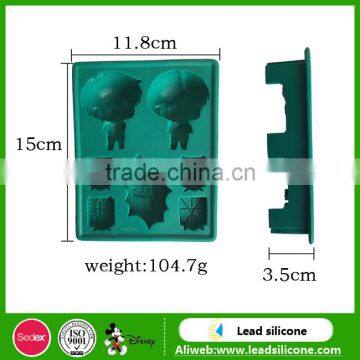 Factory Wholesale Personalized Custom Giant Silicone Ice Cube Tray photo-5