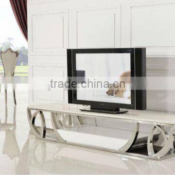 C380 2015 Stainless Steel Modern Coffee Table Marble Top Modern Coffee Table photo-6