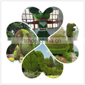 2016 New Design Artificial Green Sculpture for Garden Manufacturer