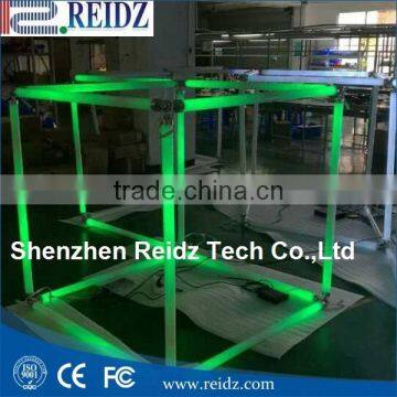 360degree dmx rgb 3d led tube