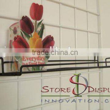 SDG088 Wire Grid Wall Metal Shelf 24x7inch photo-3