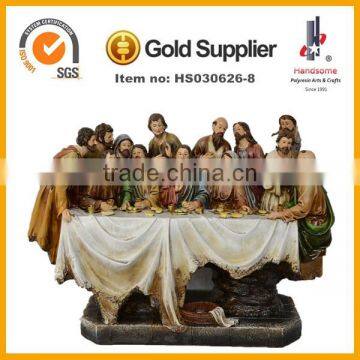 Resin Wall Plaque Last Supper Sculpture Christmas Home Decoration photo-6