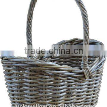 Mini Wicker Gift Basket