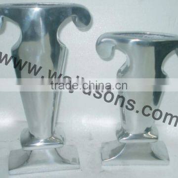 Aluminium Metal Flower Vase | Metal Designer Vase photo-3