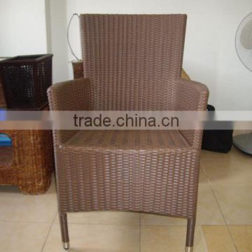 PLASTIC RATTAN ARMCHAIR