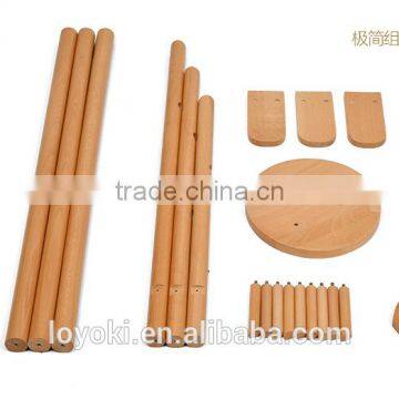 Solid Beech Wood Coat Rack Hall Tree Hat Purse Display Stand photo-6