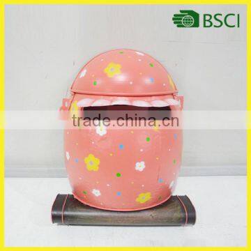 High art garden metal post box
