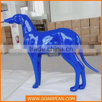 Home Decorative Lovely Lifelike Doberman Dog Statues