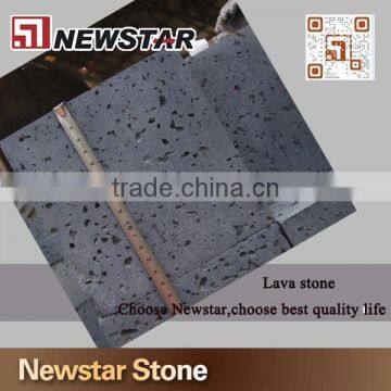 Sawn cut lava stone black lava rock price