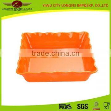 Modern Kitchen Designs Square Melamine Dinnerware Plate