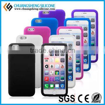 Silicone protect case for mobile phone