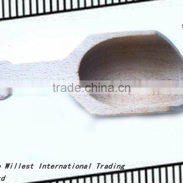 Natural Wood Mini Spoon for Coffee Bean, Tea,salt photo-3