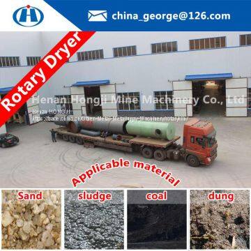 1.8*18M coal slime rotary dryer, coal slurry, coal ash rotary drying machine