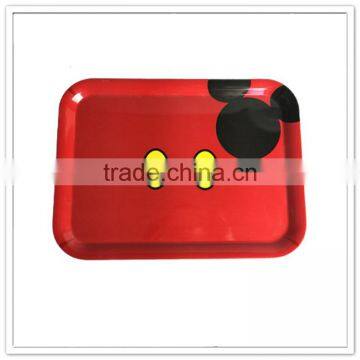 Blossom Flower Printed Custom Melamine Tray for Coffee / Tea Time photo-4