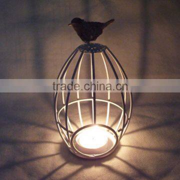 2017 Bird Cage Morden New Model OEM Metal Lantern Candle Holders photo-6