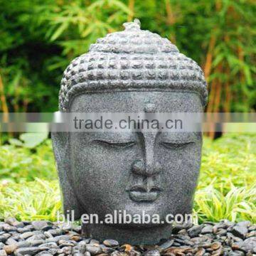 religious stone buddha garden water fountain