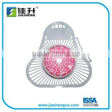 Urinal screen para block cube