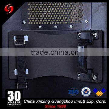 Aluminium Police Metal Riot Shields Alloy Steel Polycarbonate Size 900 x 500 Lightweight 2mm Thickness Anti Riot Shield photo-2
