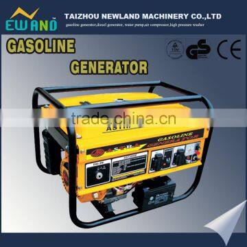 Moveable With Air Wheels and Handles Electric Start 100% Copper Wire AST3800 Gasoline Generator photo-2