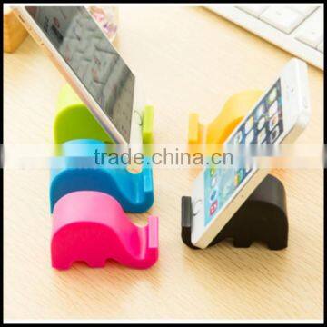 OEM Elephant Shape Plastic Mobile Phone Holder for Sale/High Quality Colorful Plastic Cute Mobile Phone Holder for Sale
