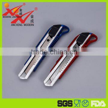 wholesale 9/18mm safety snap off auto lock and auto retractable utility knife