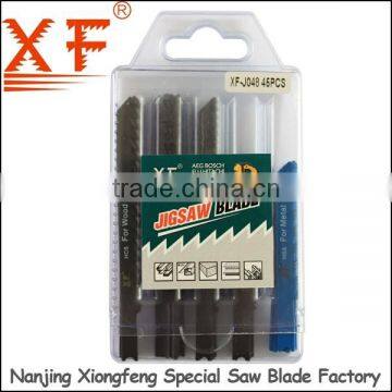 45 pieces plastic box XF jig saw blade tool shank - XF-J048