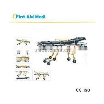 Topmedi folding ambulance stretcher for sale